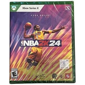 NBA 2K24 Kobe Bryant Edition for Xbox Series X Brand New Factory Sealed
